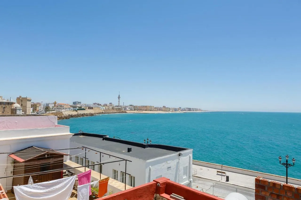 Apartamento Loft In Traditional Casa Patio Cádiz